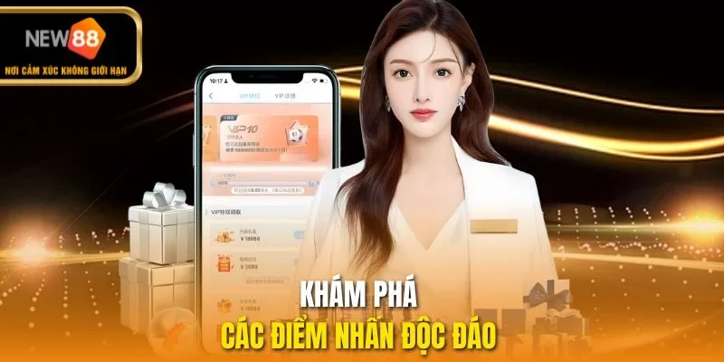 Khám phá các điểm nhấn độc đáo 
